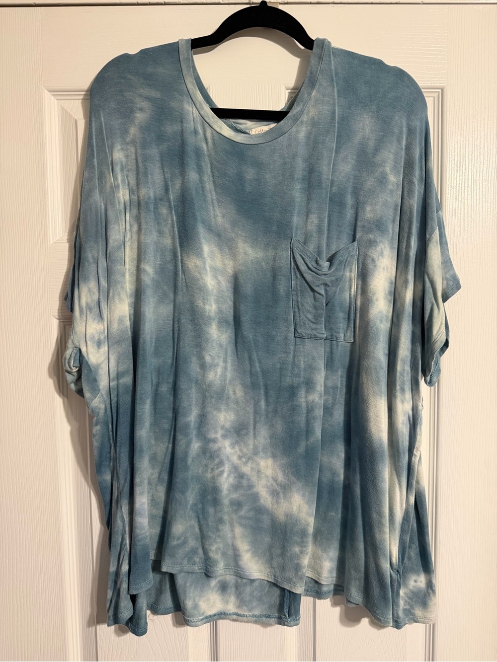 Cotton Bleu Top